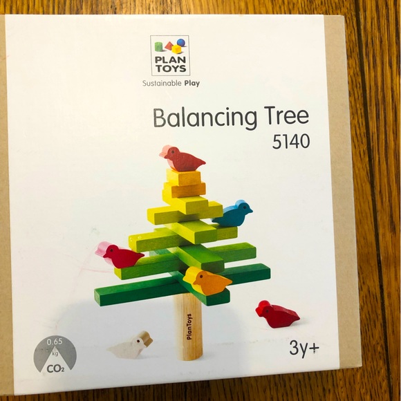 Plan Toys Other - Plan Toys Balancing Tree Toy Kids Montessori Homeschool